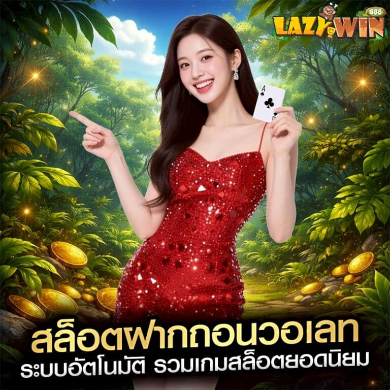 สล็อตฝากถอนวอเลท ระบบอัตโนมัติ รวมเกมสล็อตยอดนิยม